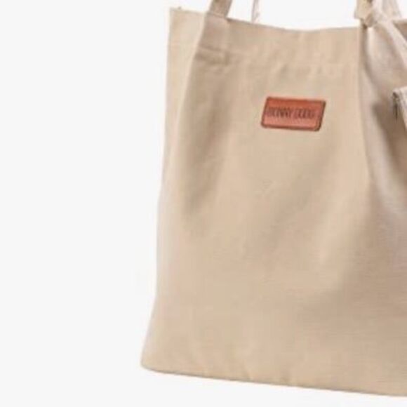 Rare find Authentic Bonny Dodo luxury large canvas tote bag NWOT TSA approved - Picture 5 of 10